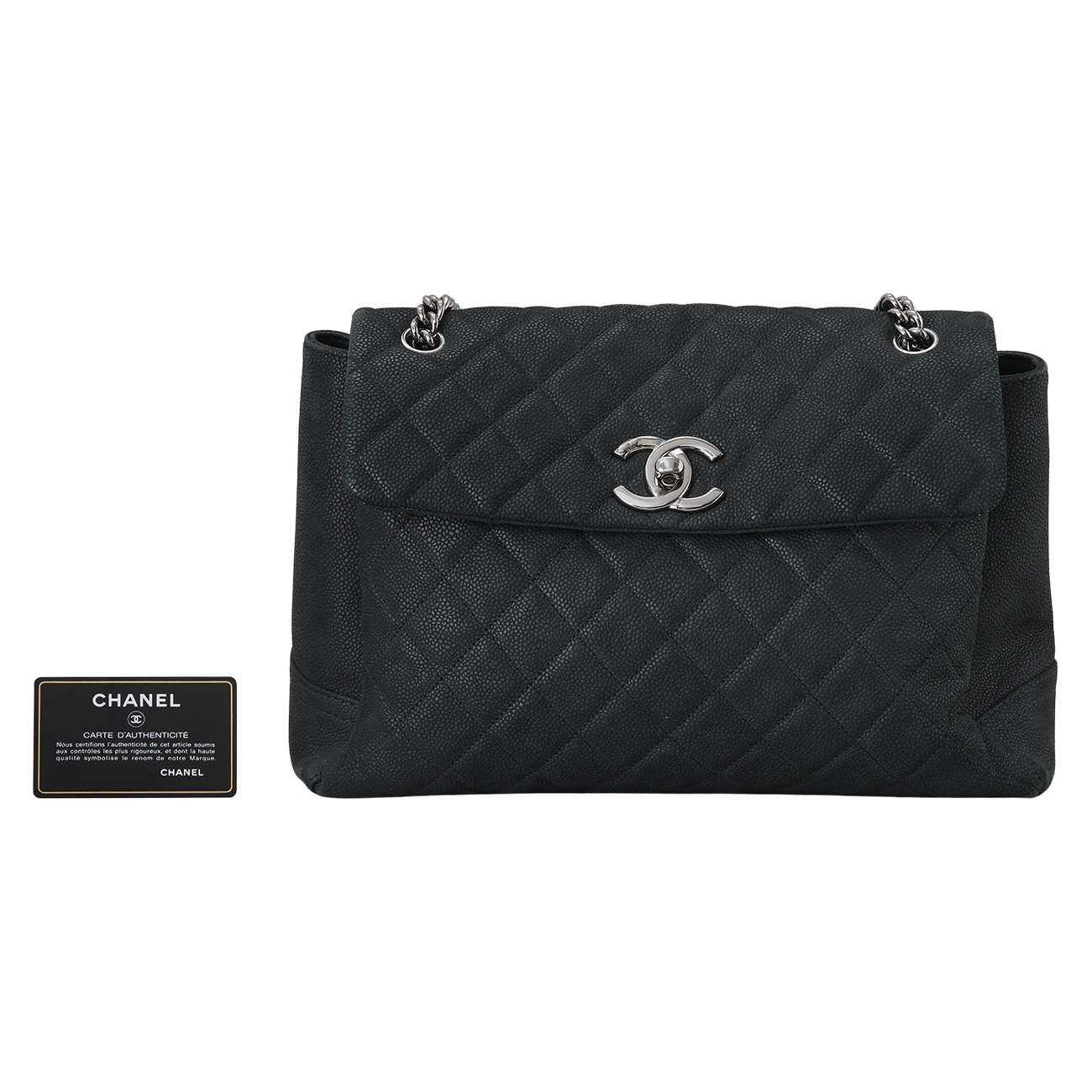 CHANEL(USED)샤넬 시즌 캐비어 체인 숄더백