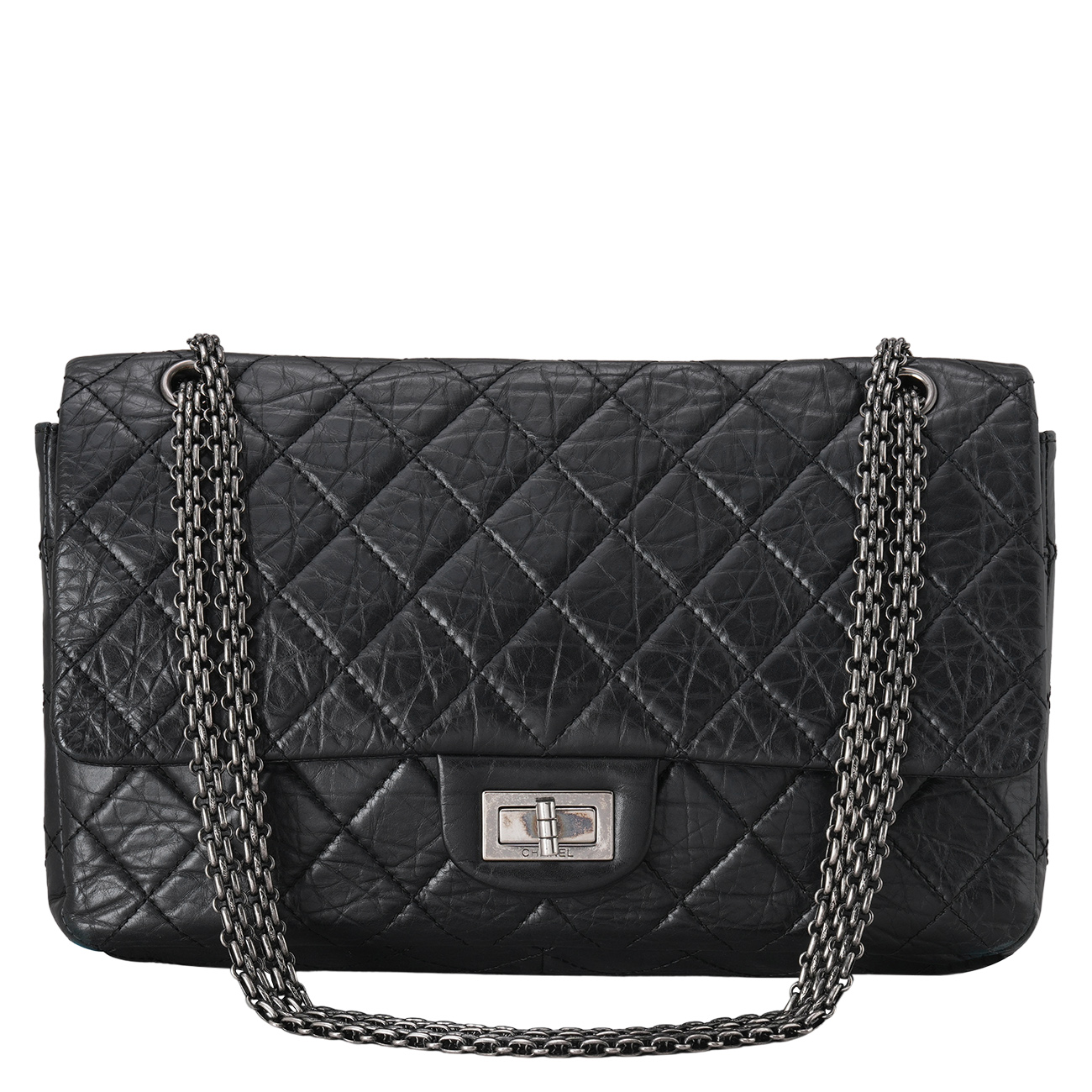 CHANEL(USED)샤넬 2.55 빈티지 클래식 맥시 플랩백 31.5