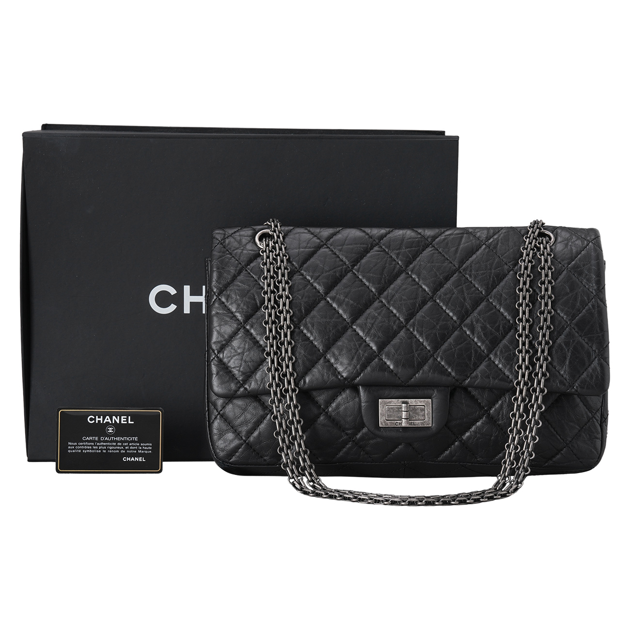 CHANEL(USED)샤넬 2.55 빈티지 클래식 맥시