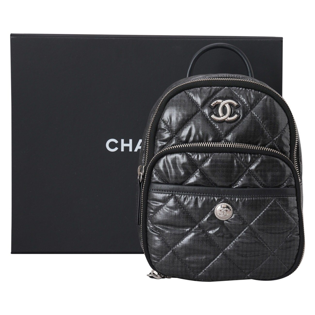 CHANEL(USED)샤넬 시즌 CC로고 백팩