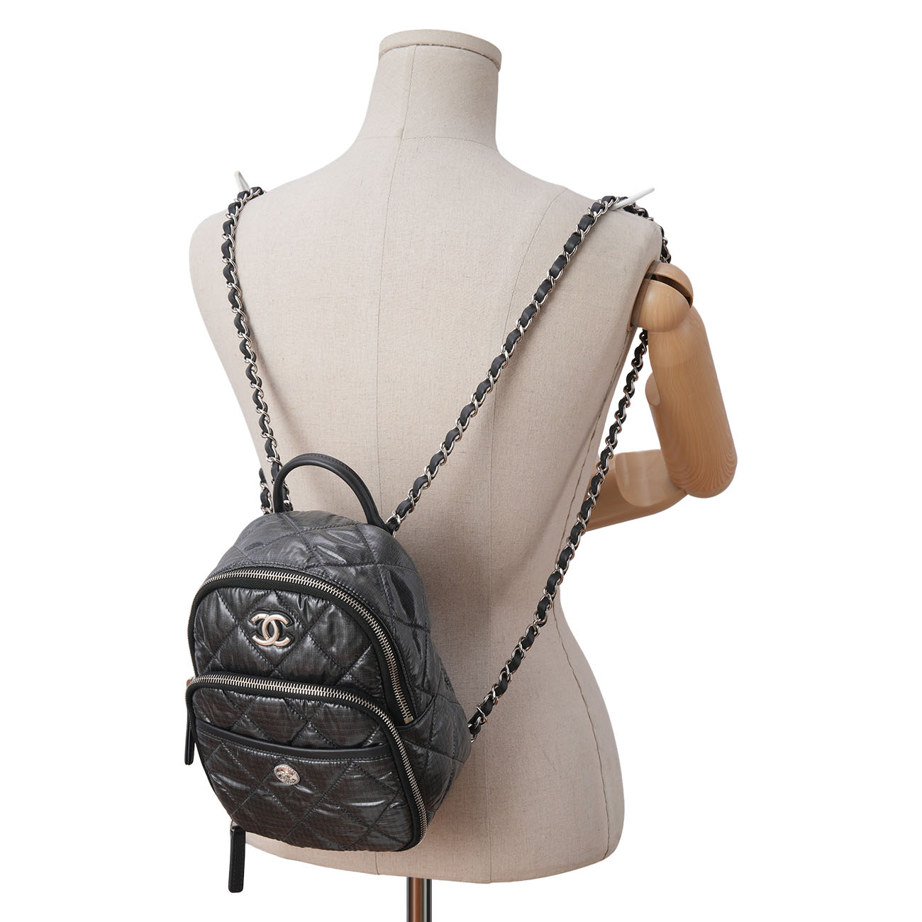 CHANEL(USED)샤넬 시즌 CC로고 백팩