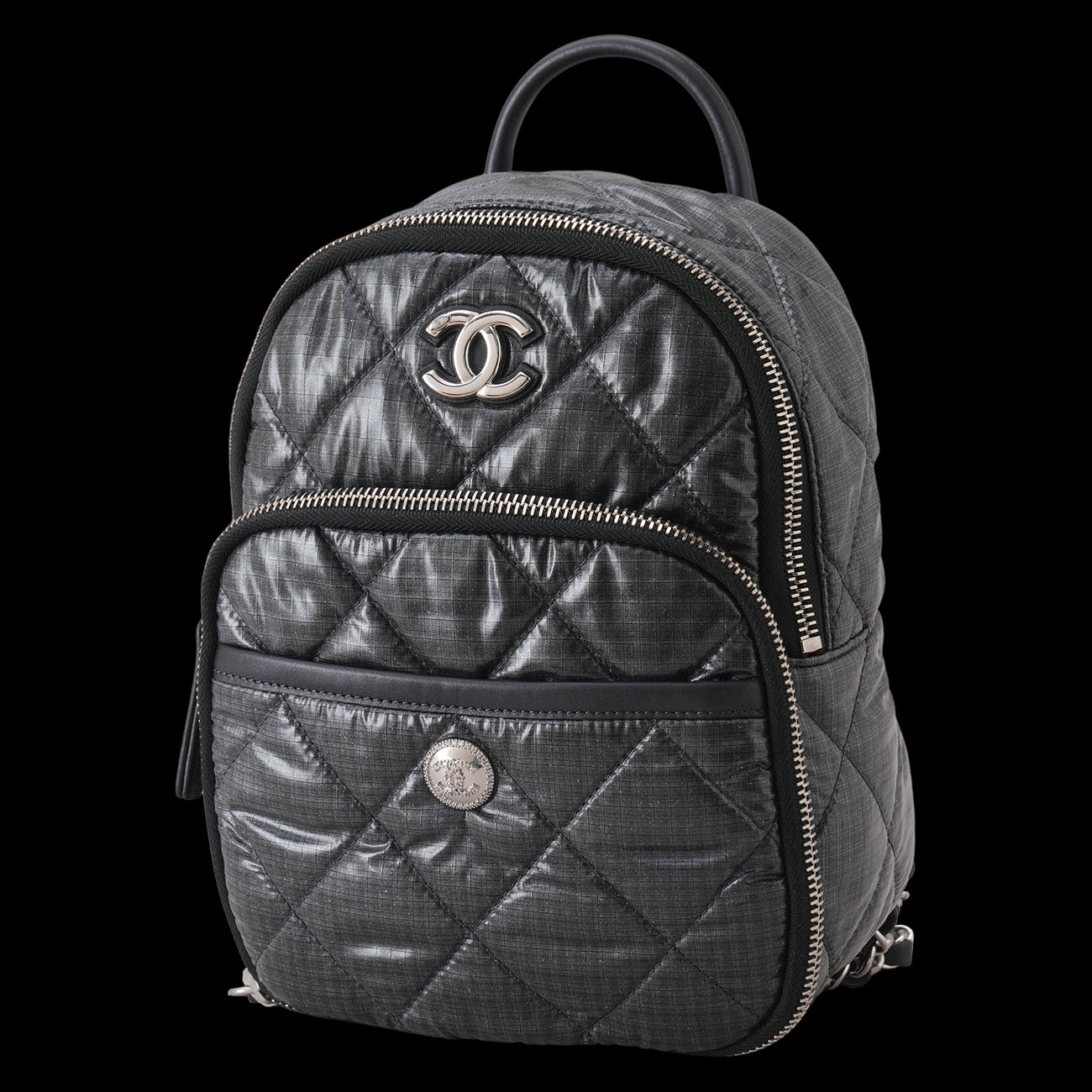 CHANEL(USED)샤넬 시즌 CC로고 백팩