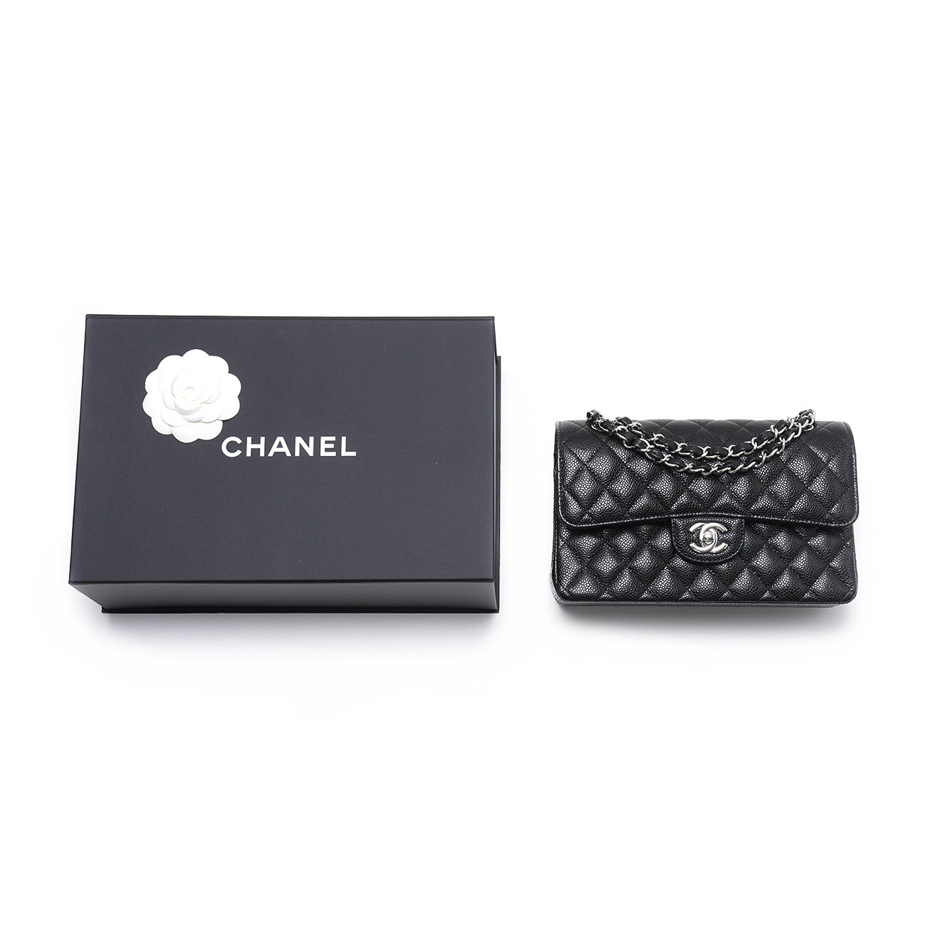 CHANEL(USED)샤넬 캐비어 클래식 스몰 플랩백