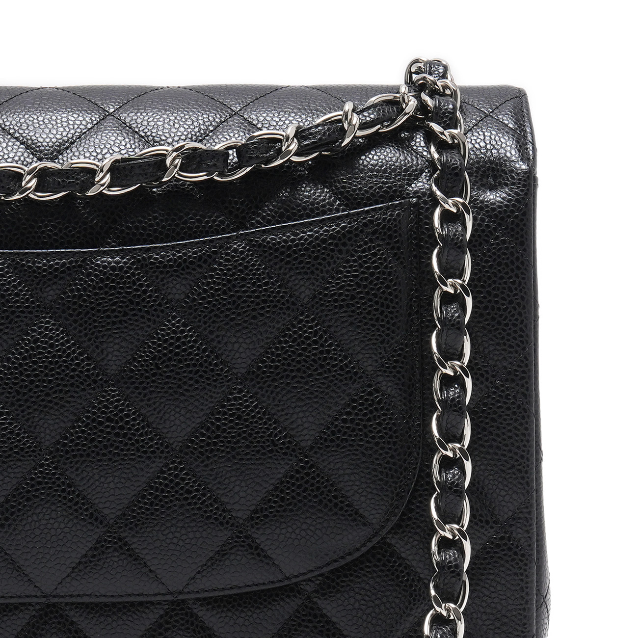 CHANEL(USED)샤넬 캐비어 클래식 라지 플랩백