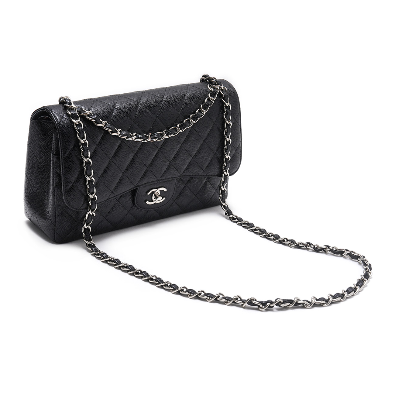 CHANEL(USED)샤넬 캐비어 클래식 라지 플랩백