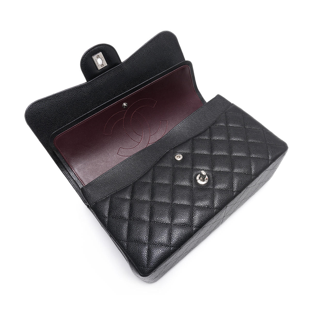 CHANEL(USED)샤넬 캐비어 클래식 라지 플랩백