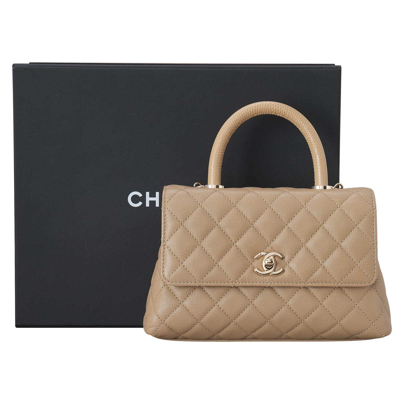 CHANEL(USED)샤넬 캐비어 코코핸들 스몰