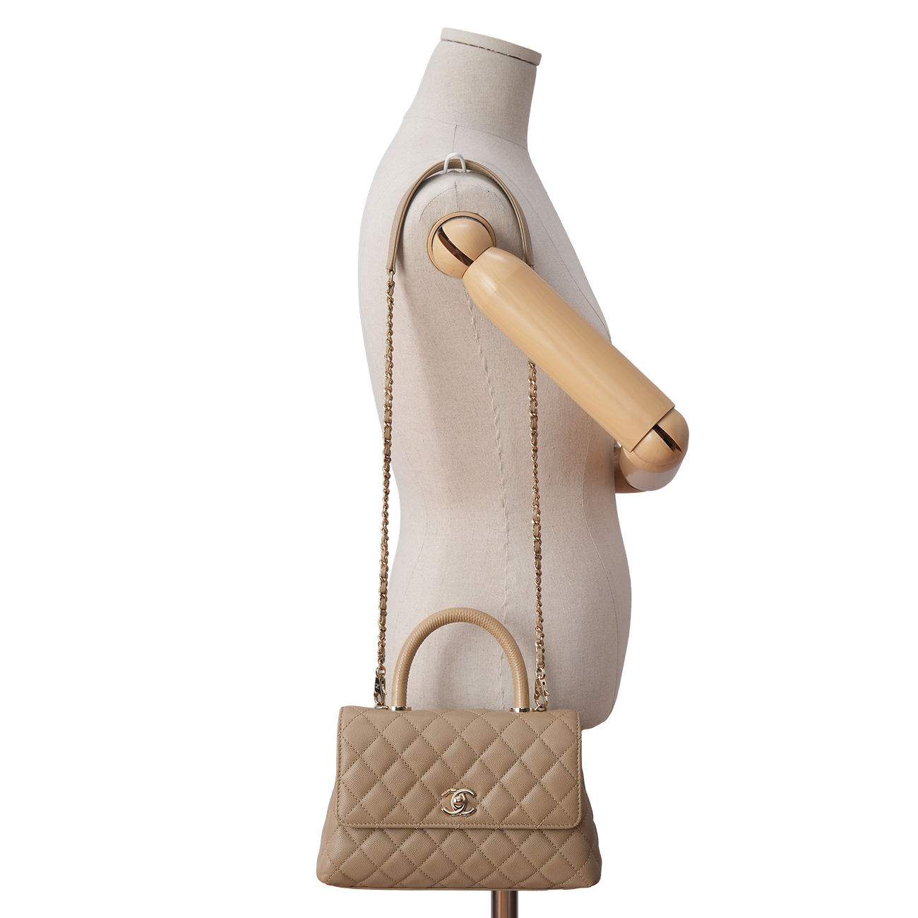 CHANEL(USED)샤넬 캐비어 코코핸들 스몰
