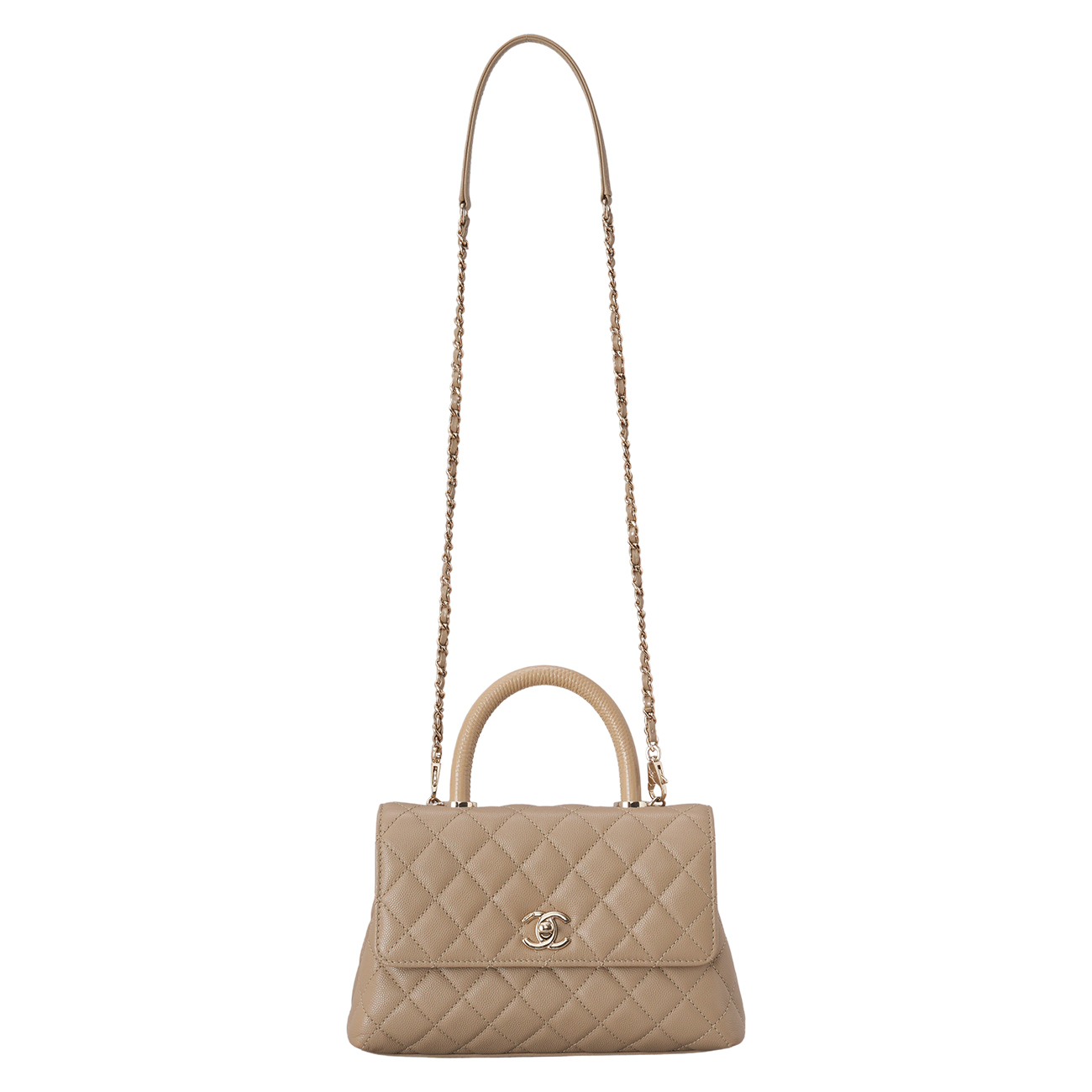 CHANEL(USED)샤넬 캐비어 코코핸들 스몰