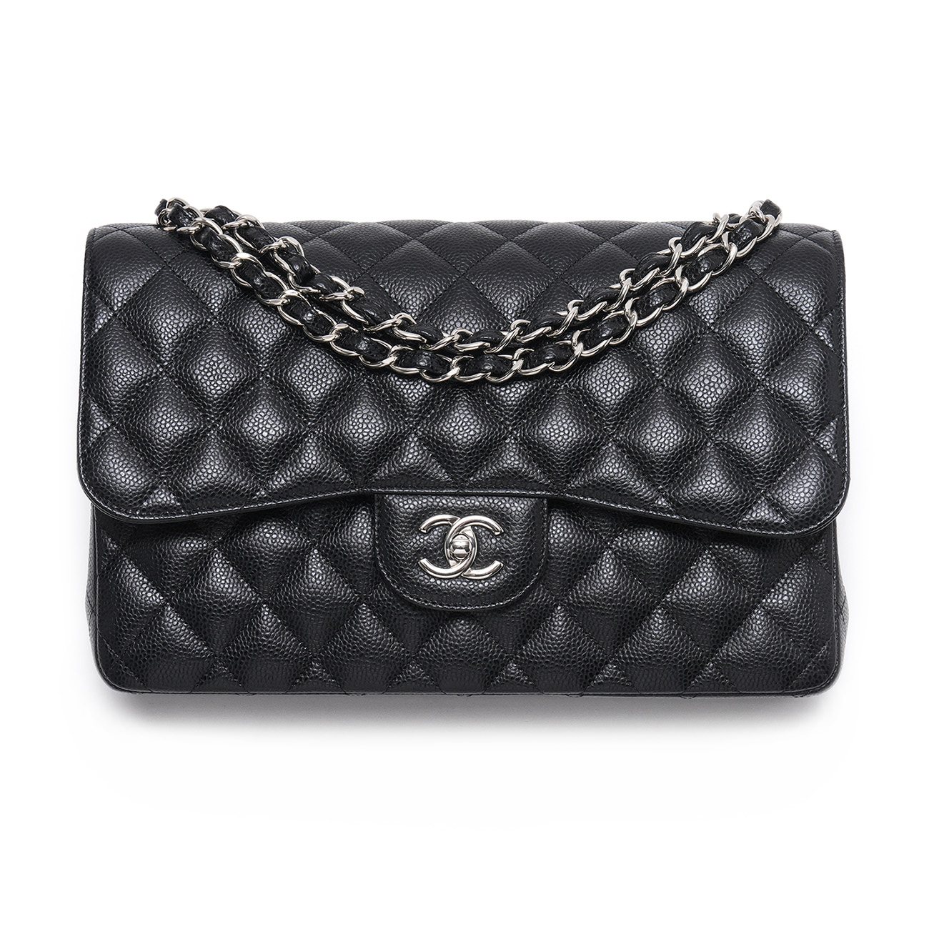 CHANEL(USED)샤넬 캐비어 클래식 라지 플랩백