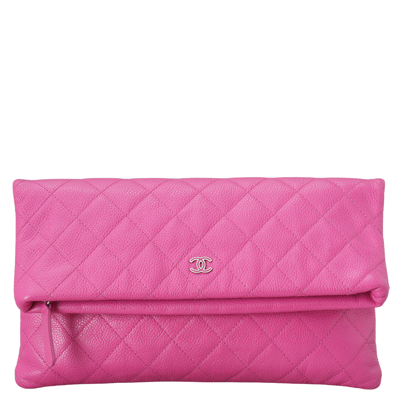 CHANEL(USED)샤넬 캐비어 폴더 클러치