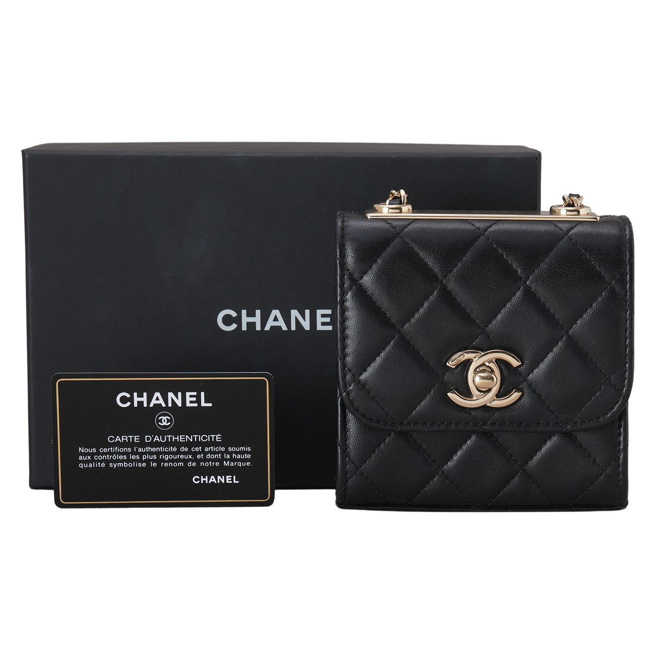 CHANEL(USED)샤넬 트렌디CC 미니 블랙