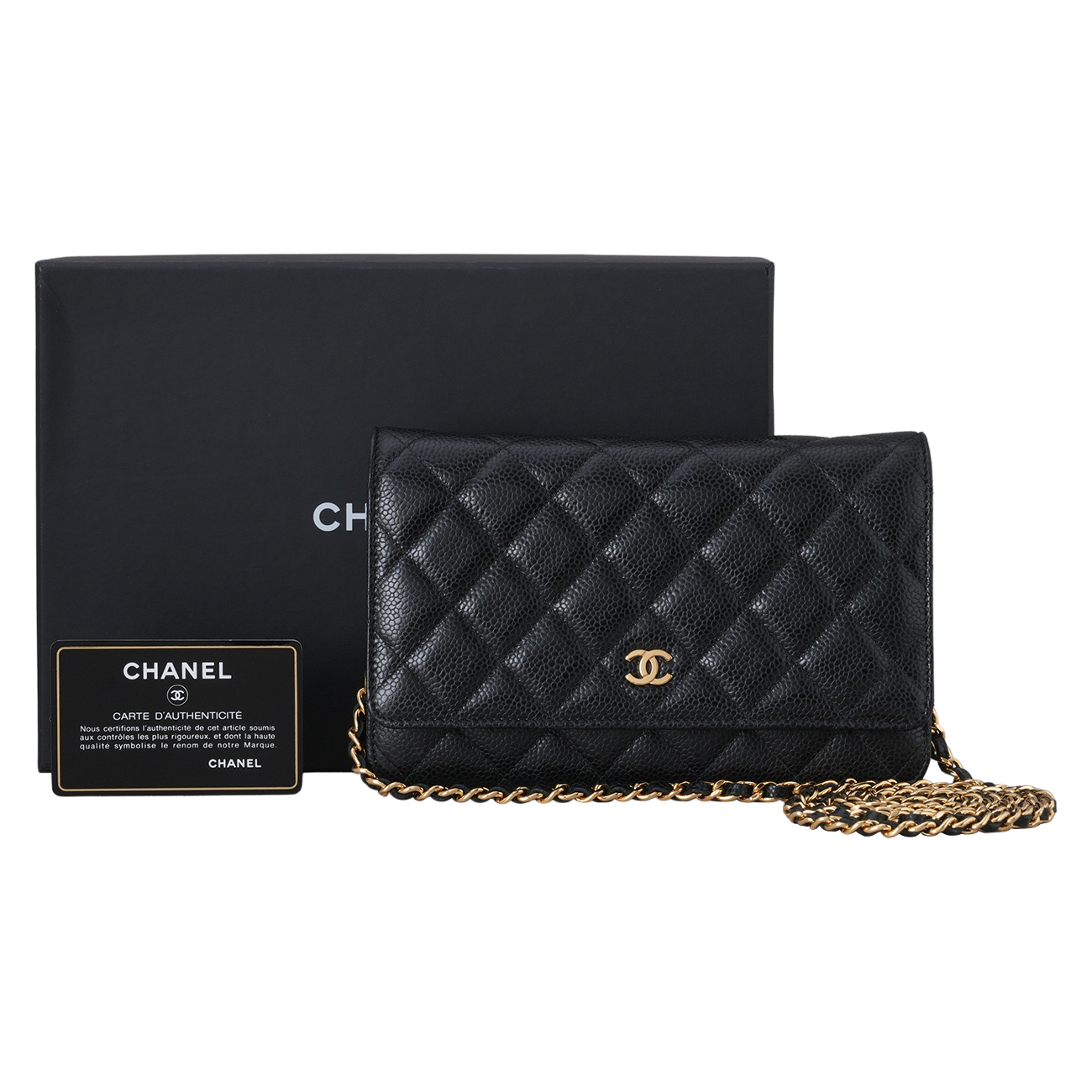 CHANEL(USED)샤넬 캐비어 클래식 WOC