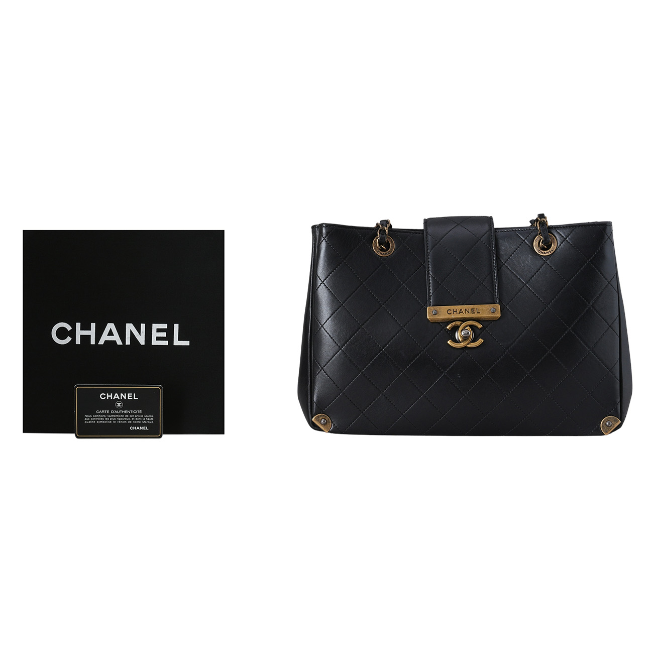 CHANEL(USED)샤넬 시즌 CC로고 체인 숄더백
