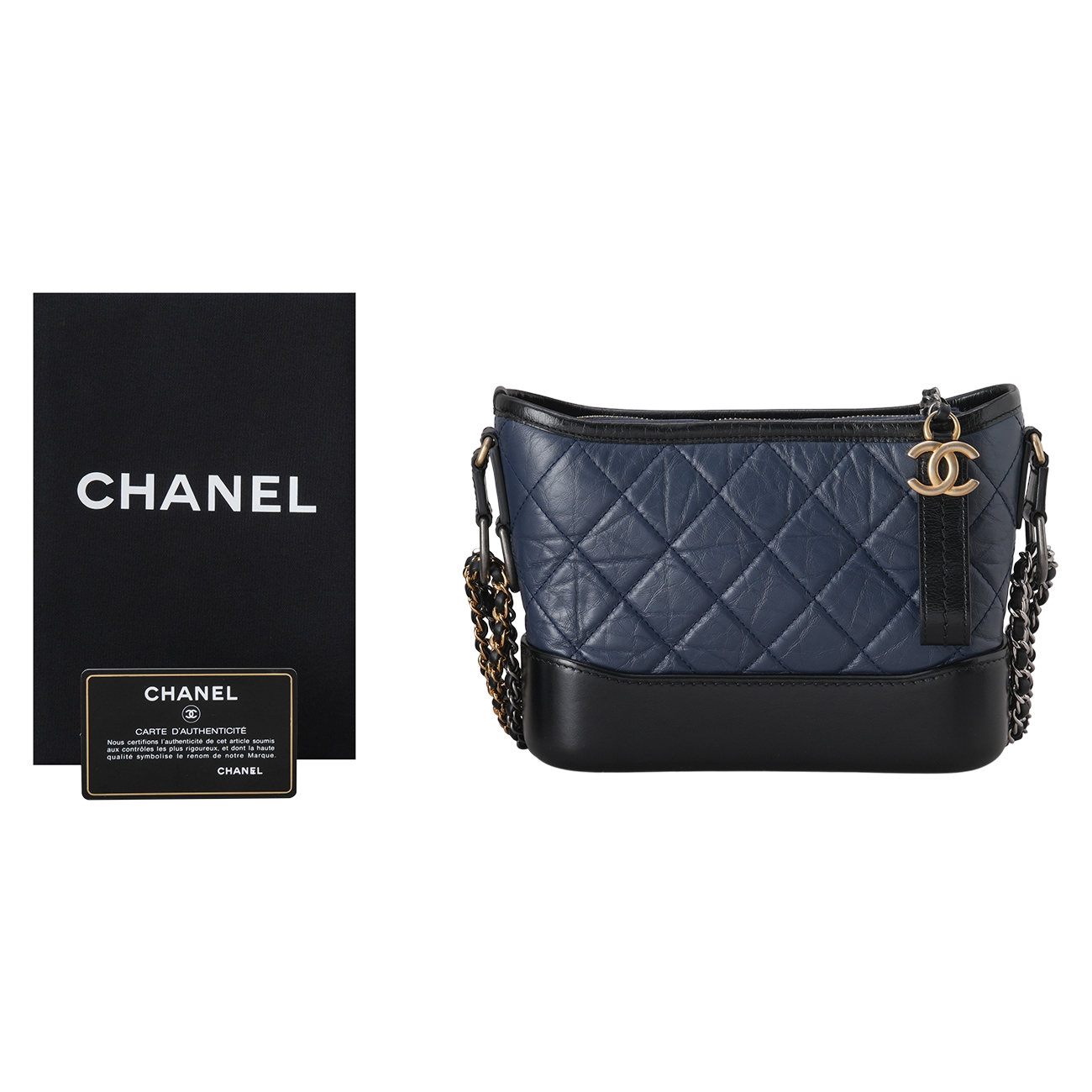 CHANEL(USED)샤넬 가브리엘 호보 스몰 체인 숄더백