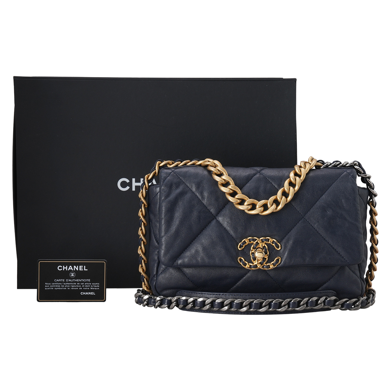 CHANEL(USED)샤넬 19백 미듐