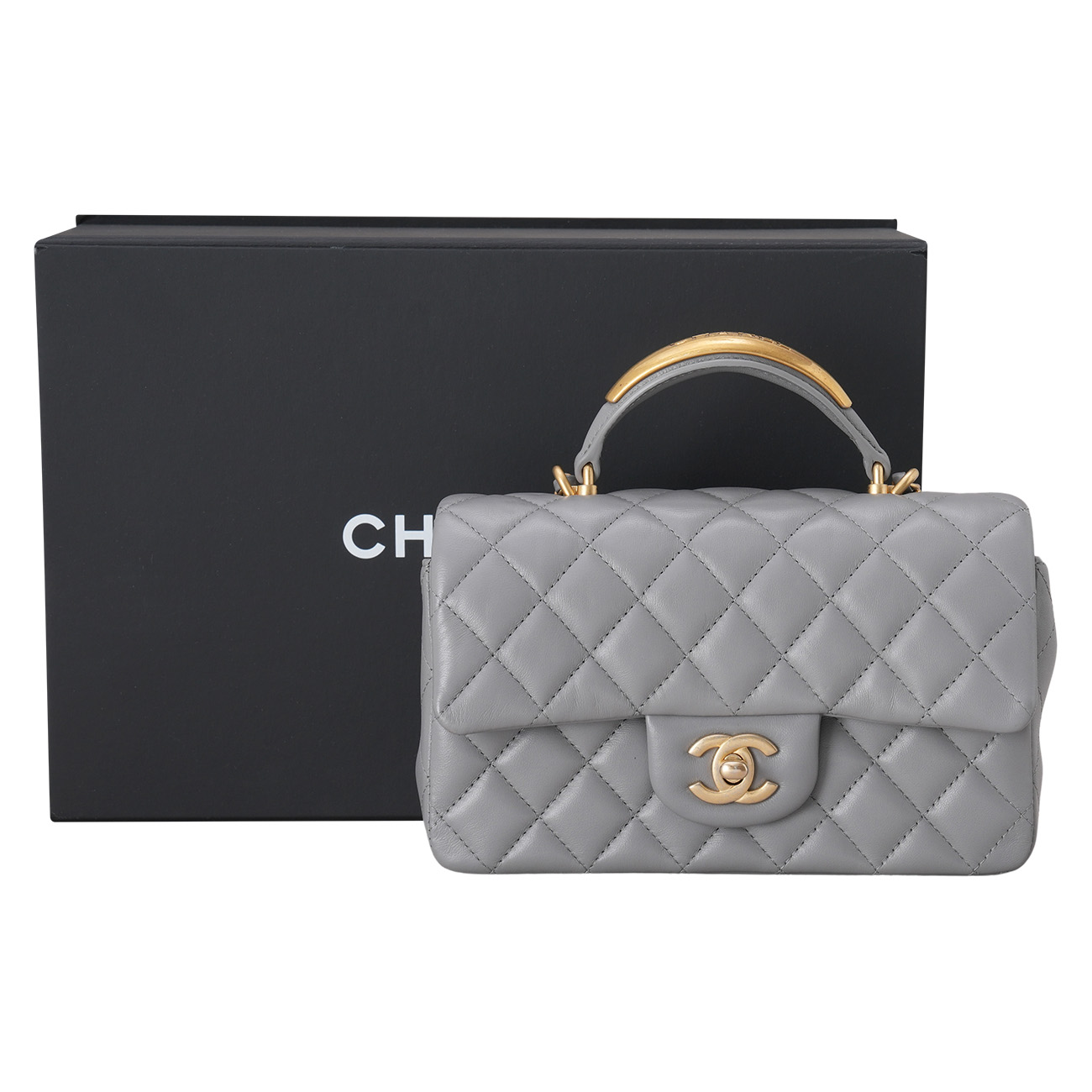 CHANEL(USED)샤넬 클래식 뉴미니 탑핸들