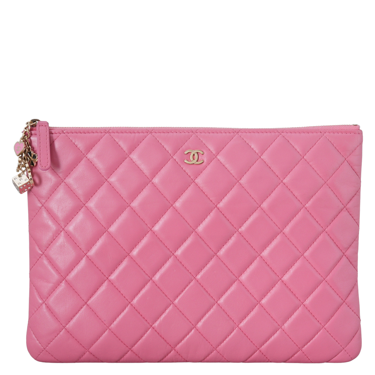 CHANEL(USED)샤넬 시즌 클래식 클러치 뉴미듐