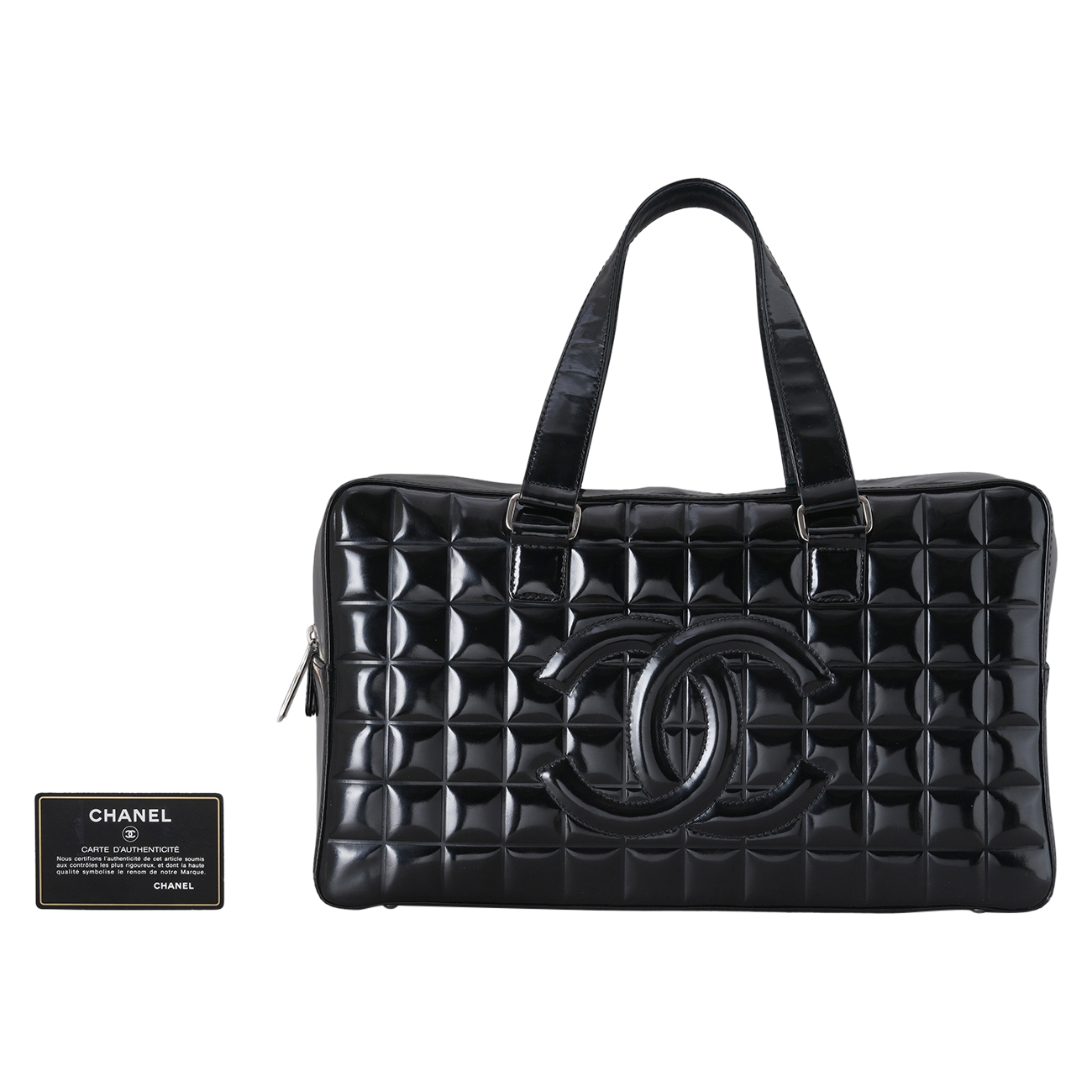 CHANEL(USED)샤넬 시즌 CC로고 토트백