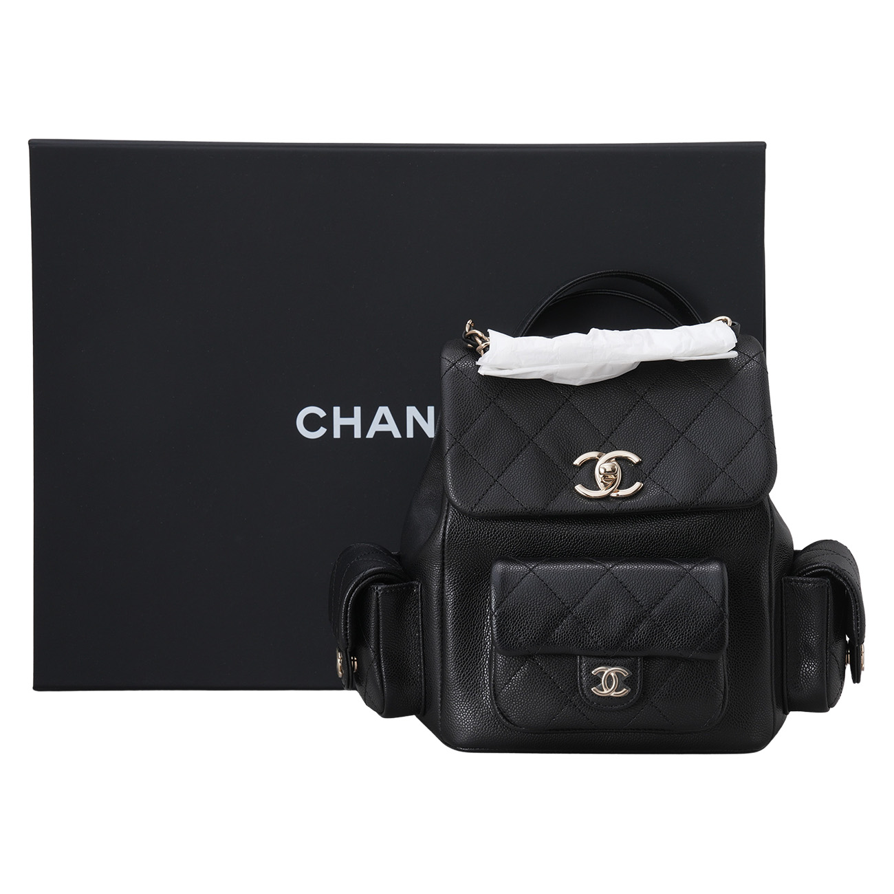 CHANEL(NEW)샤넬 AS4398 3포켓 듀마 백팩 미듐