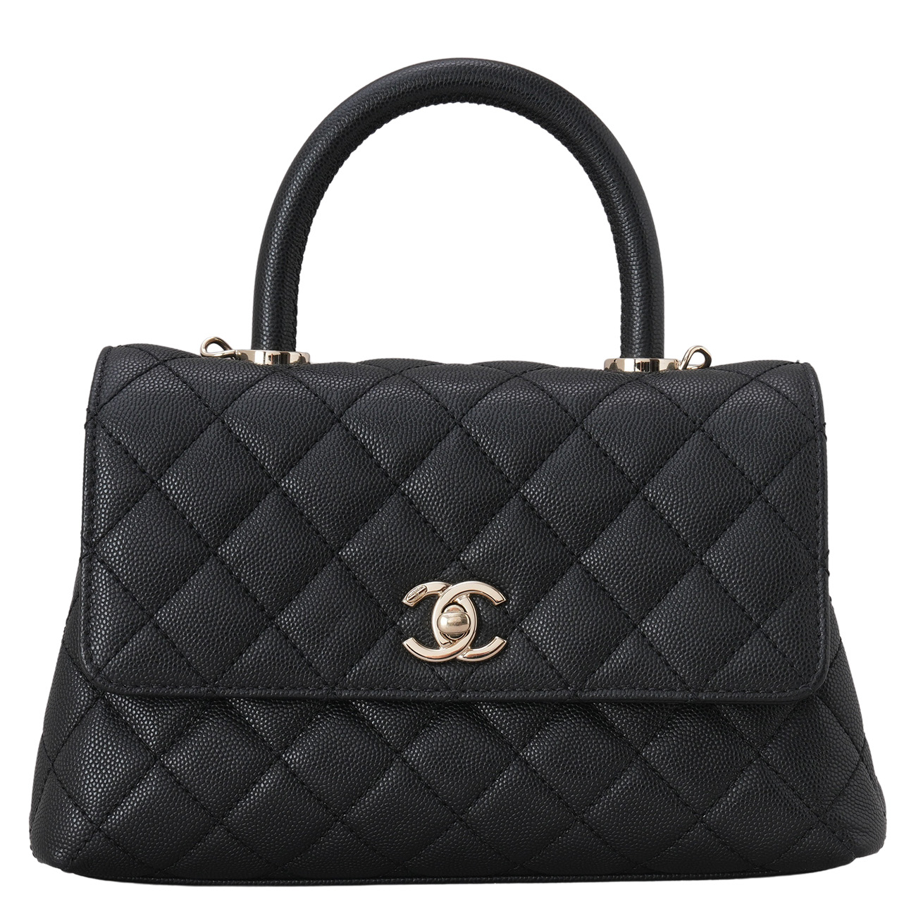 CHANEL(USED)샤넬 캐비어 코코핸들 스몰