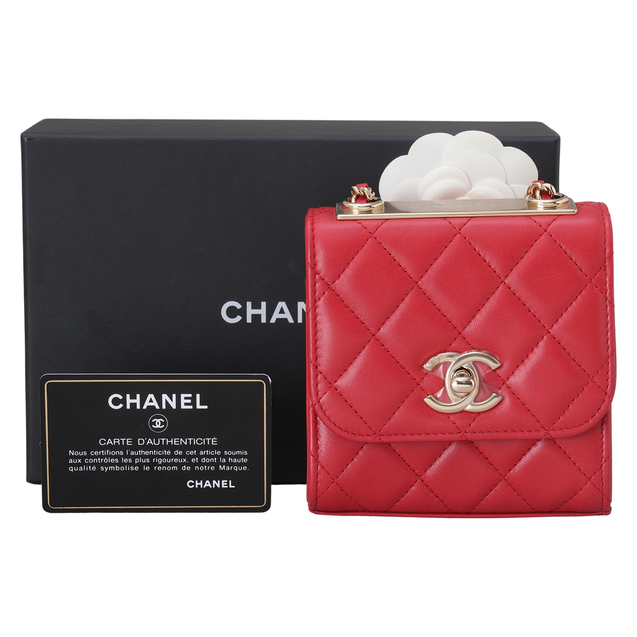 CHANEL(USED)샤넬 램스킨 트렌디 CC 미니