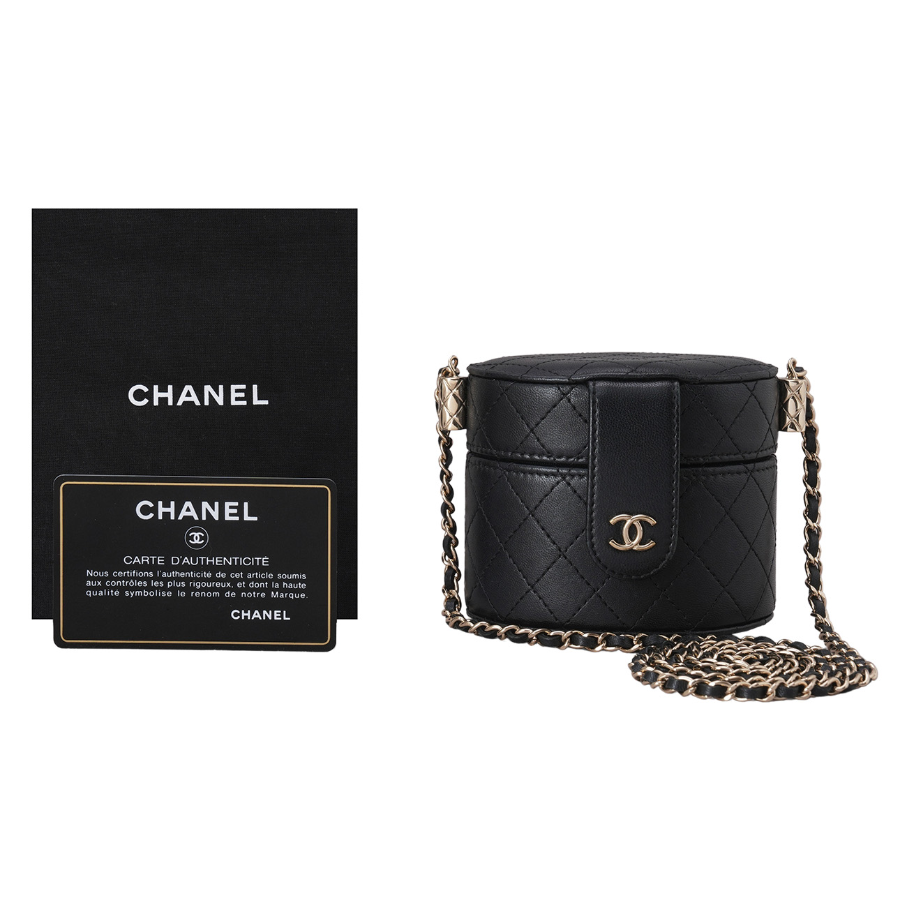 CHANEL(USED)샤넬 코스메틱 체인 크로스백