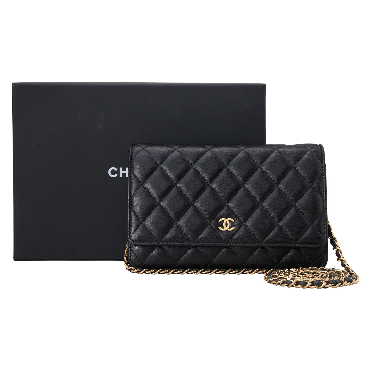CHANEL(USED)샤넬 램스킨 클래식 WOC