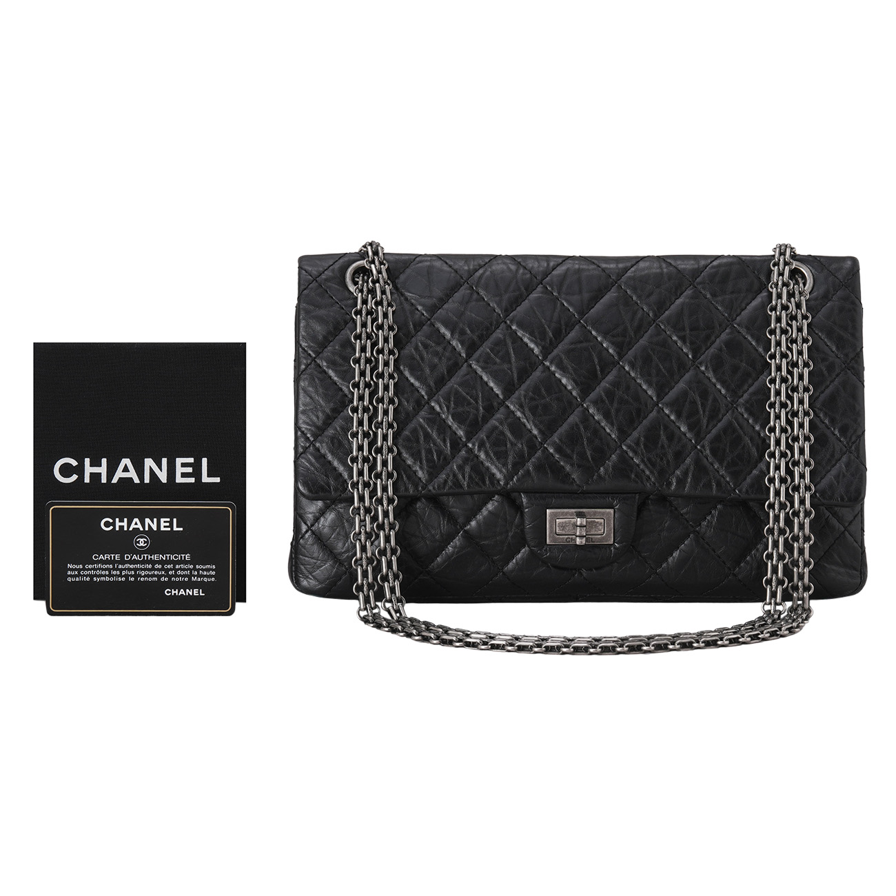 CHANEL(USED)샤넬 2.55 빈티지 클래식 28 체인 플랩백
