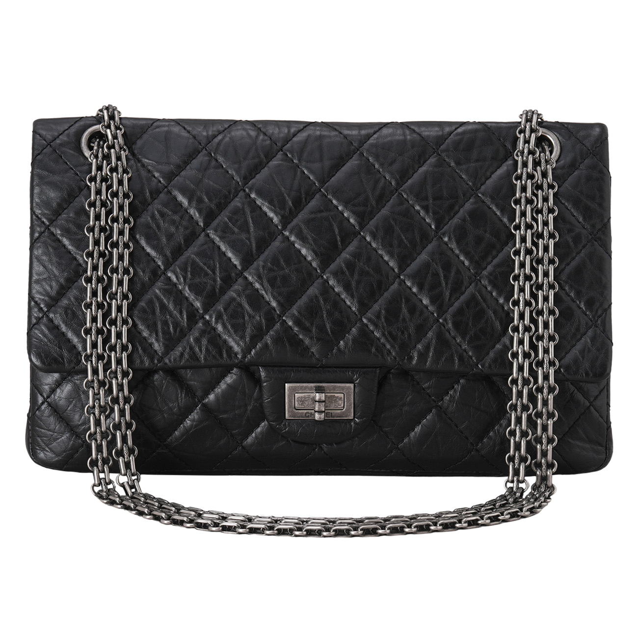 CHANEL(USED)샤넬 2.55 빈티지 클래식 28 체인 플랩백
