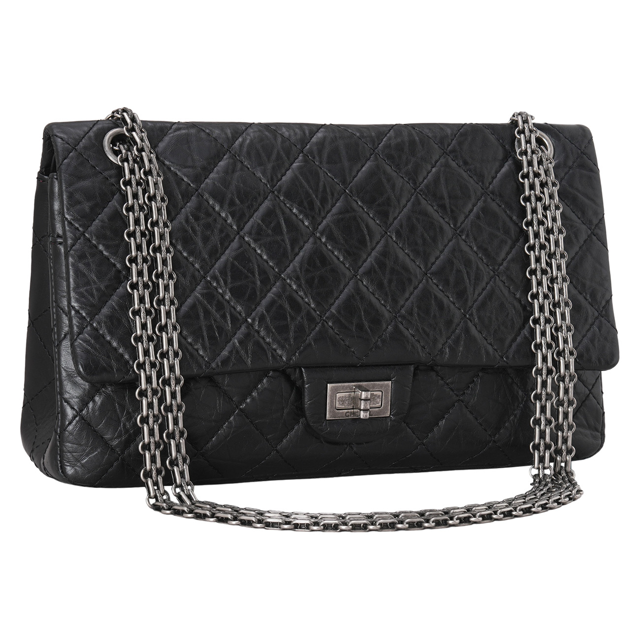 CHANEL(USED)샤넬 2.55 빈티지 클래식 28 체인 플랩백