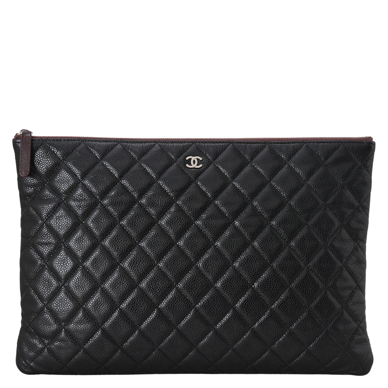 CHANEL(USED)샤넬 캐비어 클래식 클러치 라지