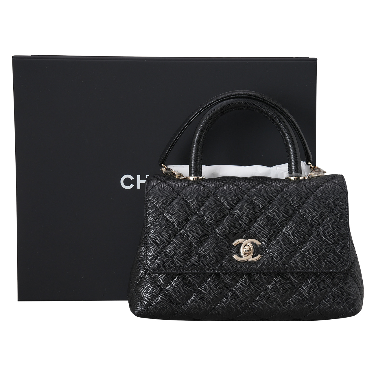 CHANEL(NEW)샤넬 A92990 캐비어 코코핸들 스몰  (새상품) NEW PRODUCT