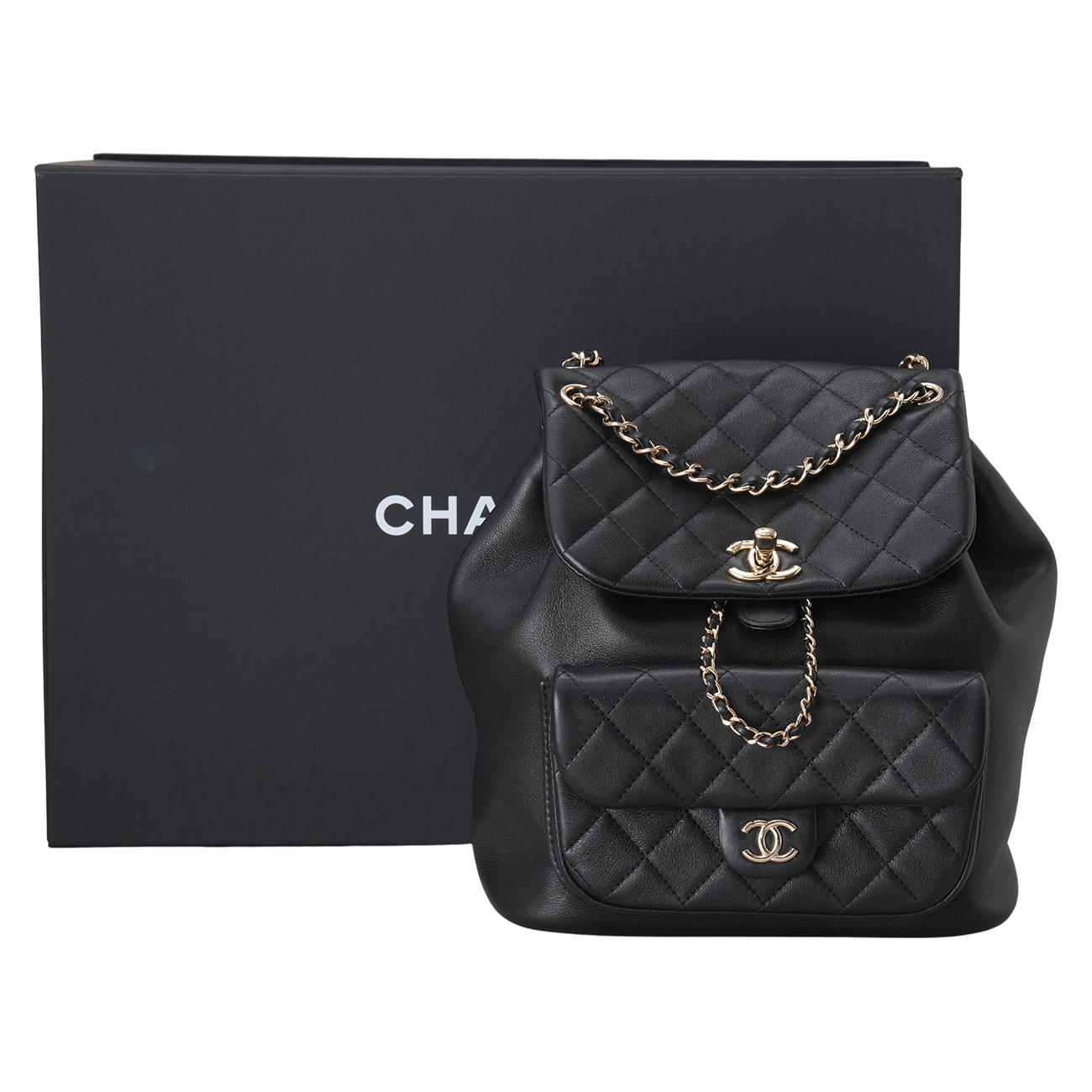 CHANEL(USED)샤넬 듀마 백팩 미듐
