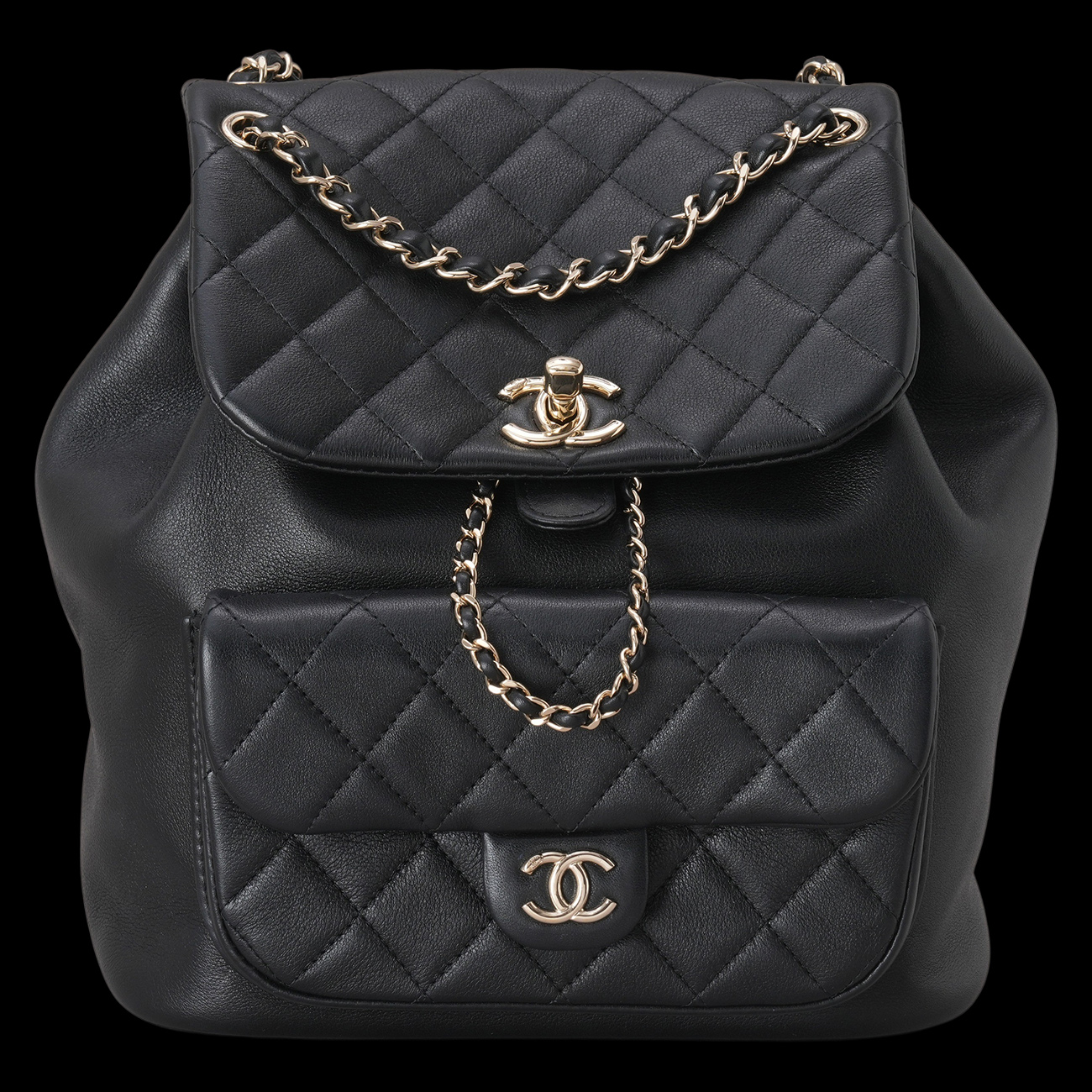 CHANEL(USED)샤넬 듀마 백팩 미듐