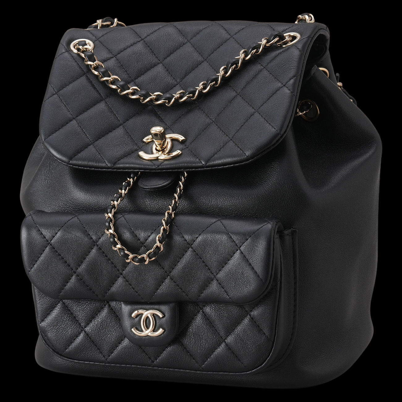 CHANEL(USED)샤넬 듀마 백팩 미듐