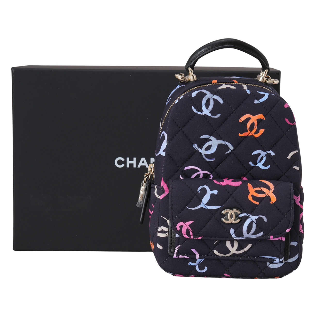 CHANEL(USED)샤넬 패브릭 미니 백팩