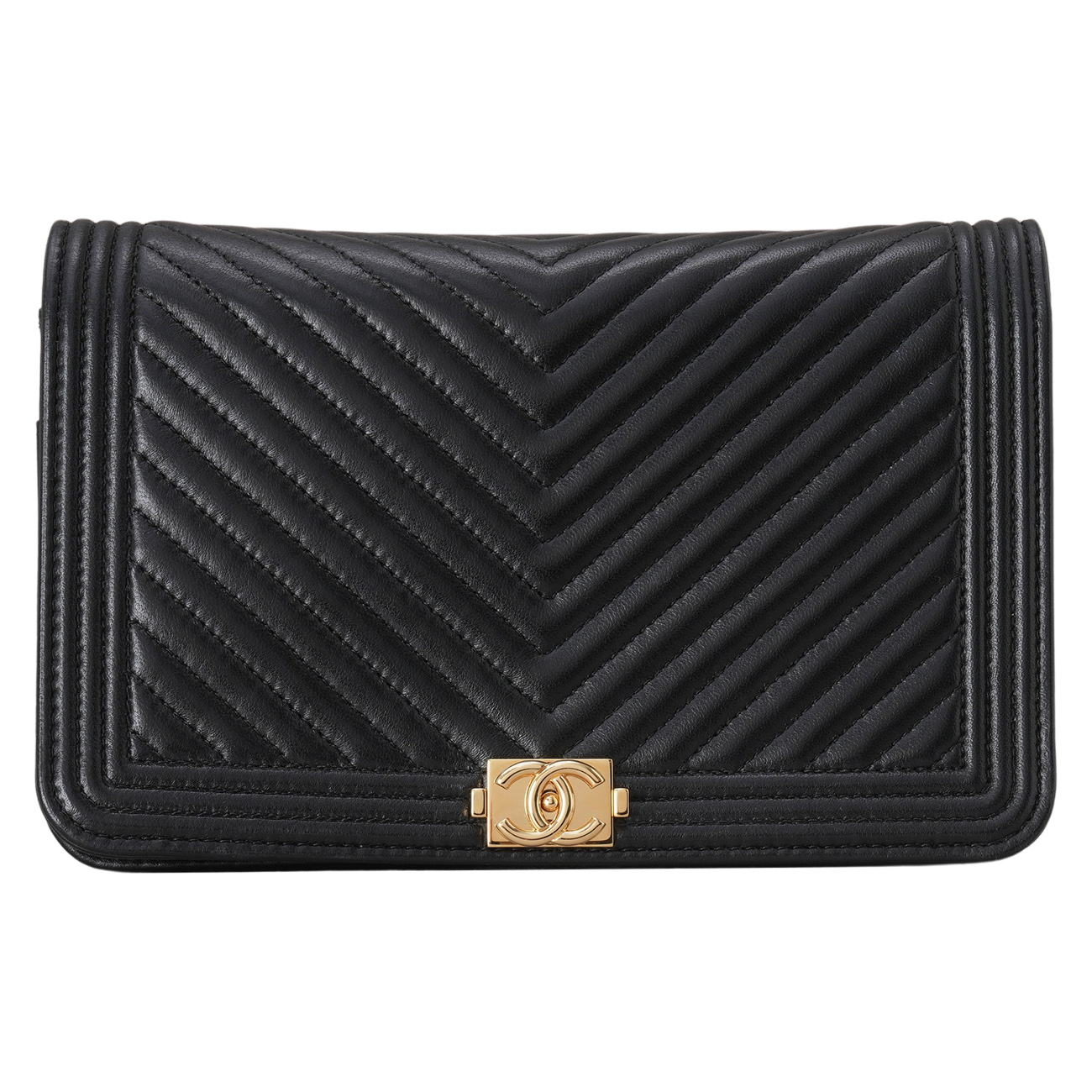 CHANEL(USED)샤넬 보이샤넬 쉐브론 WOC
