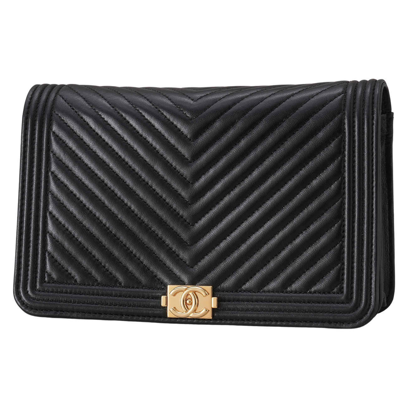 CHANEL(USED)샤넬 보이샤넬 쉐브론 WOC