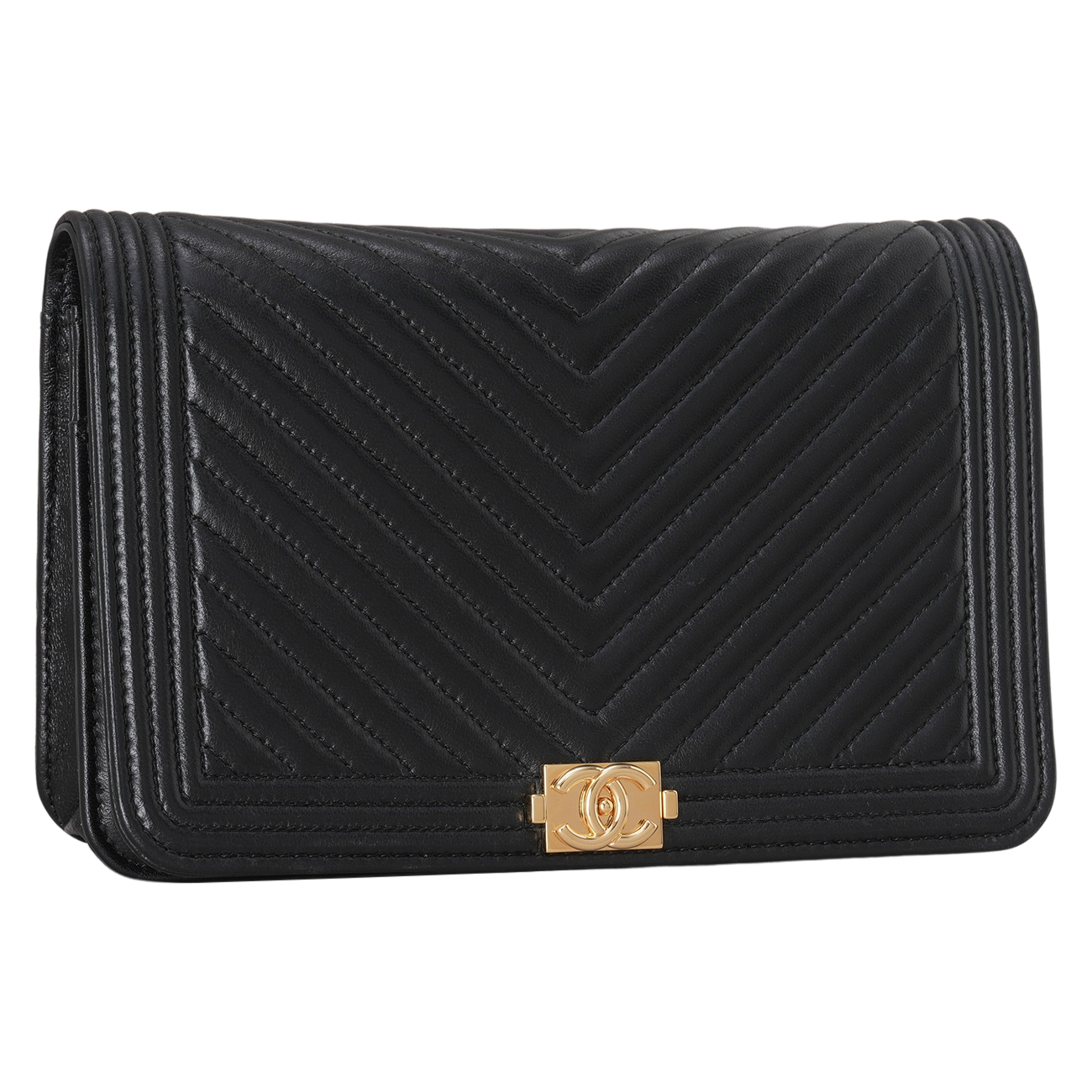 CHANEL(USED)샤넬 보이샤넬 쉐브론 WOC