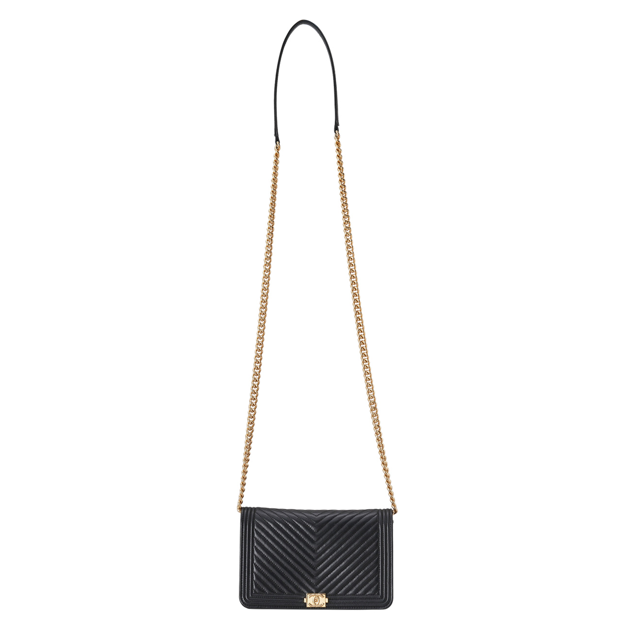CHANEL(USED)샤넬 보이샤넬 쉐브론 WOC