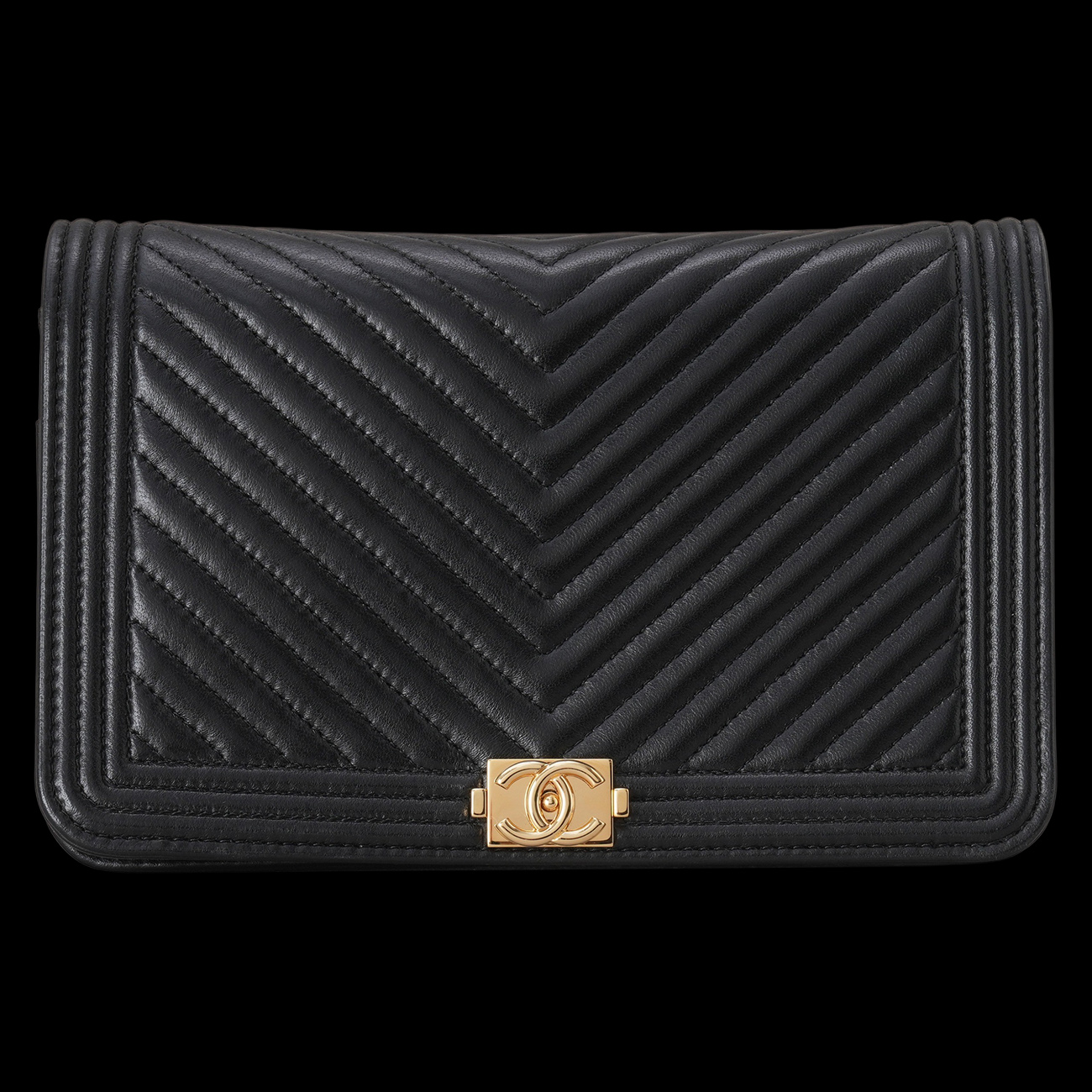CHANEL(USED)샤넬 보이샤넬 쉐브론 WOC