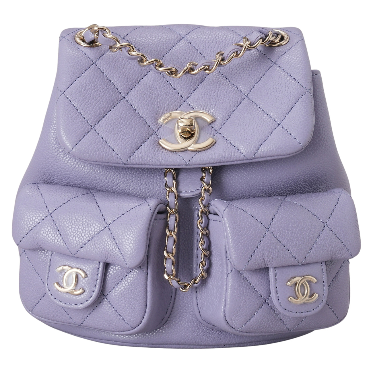 CHANEL(USED)샤넬 AS3787 캐비어 투포켓 듀마 백팩