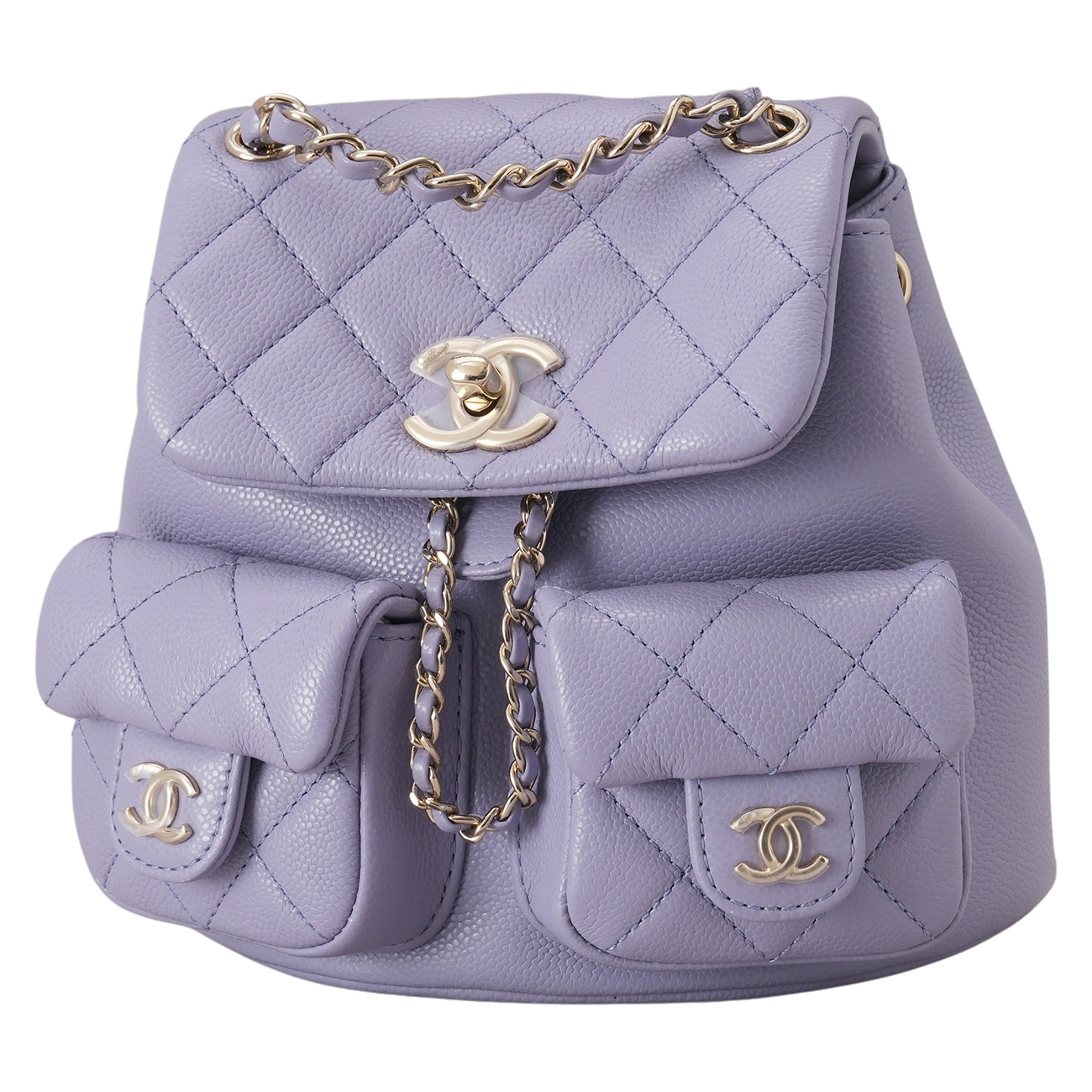 CHANEL(USED)샤넬 AS3787 캐비어 투포켓 듀마 백팩