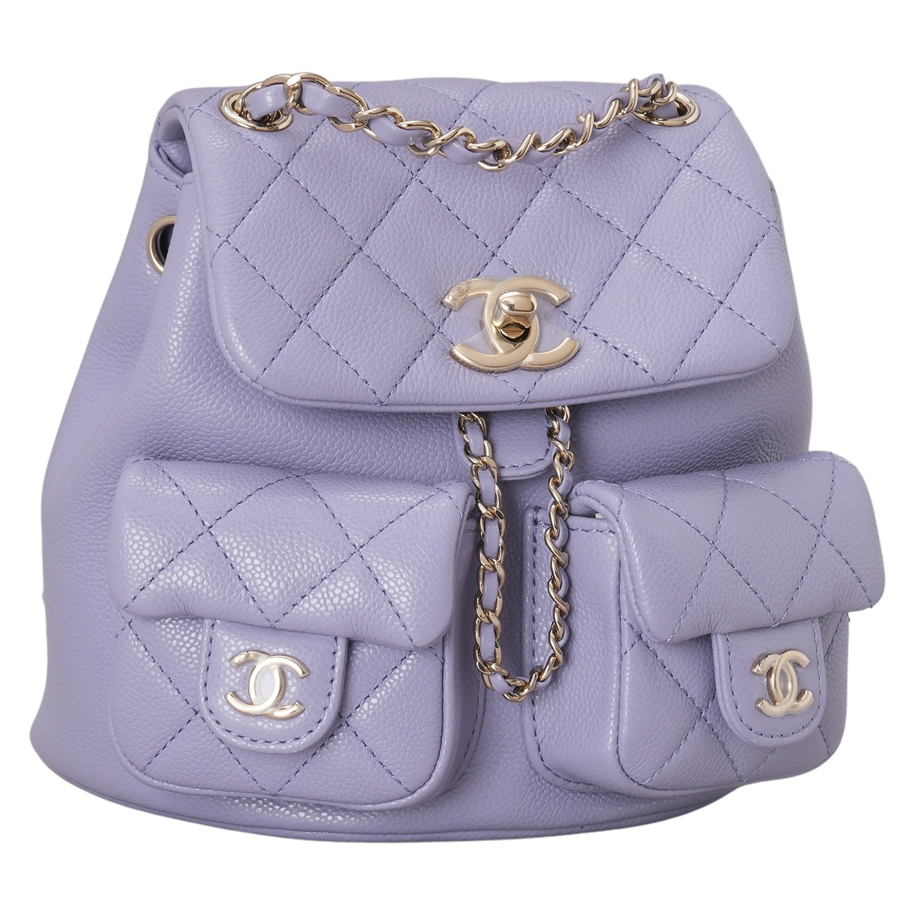 CHANEL(USED)샤넬 AS3787 캐비어 투포켓 듀마 백팩