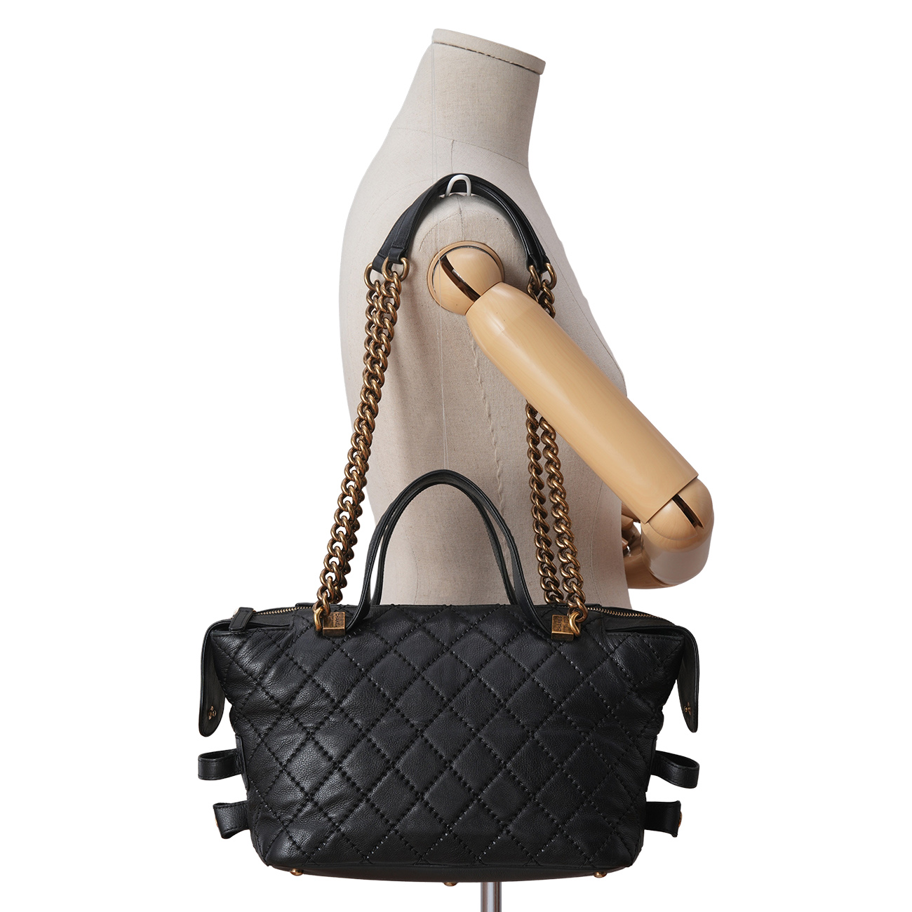 CHANEL(USED)샤넬 시즌 체인 토트겸 숄더백