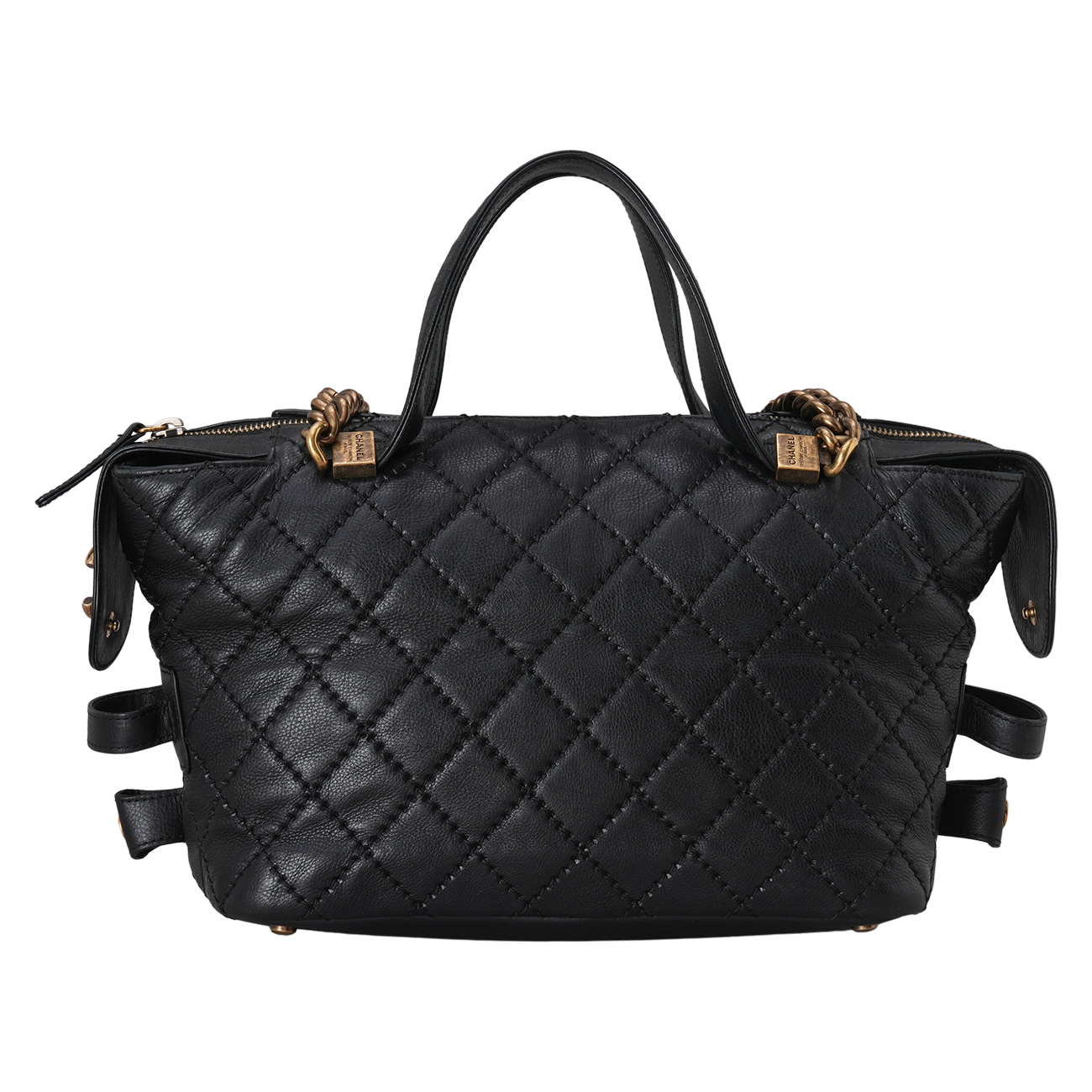 CHANEL(USED)샤넬 시즌 체인 토트겸 숄더백