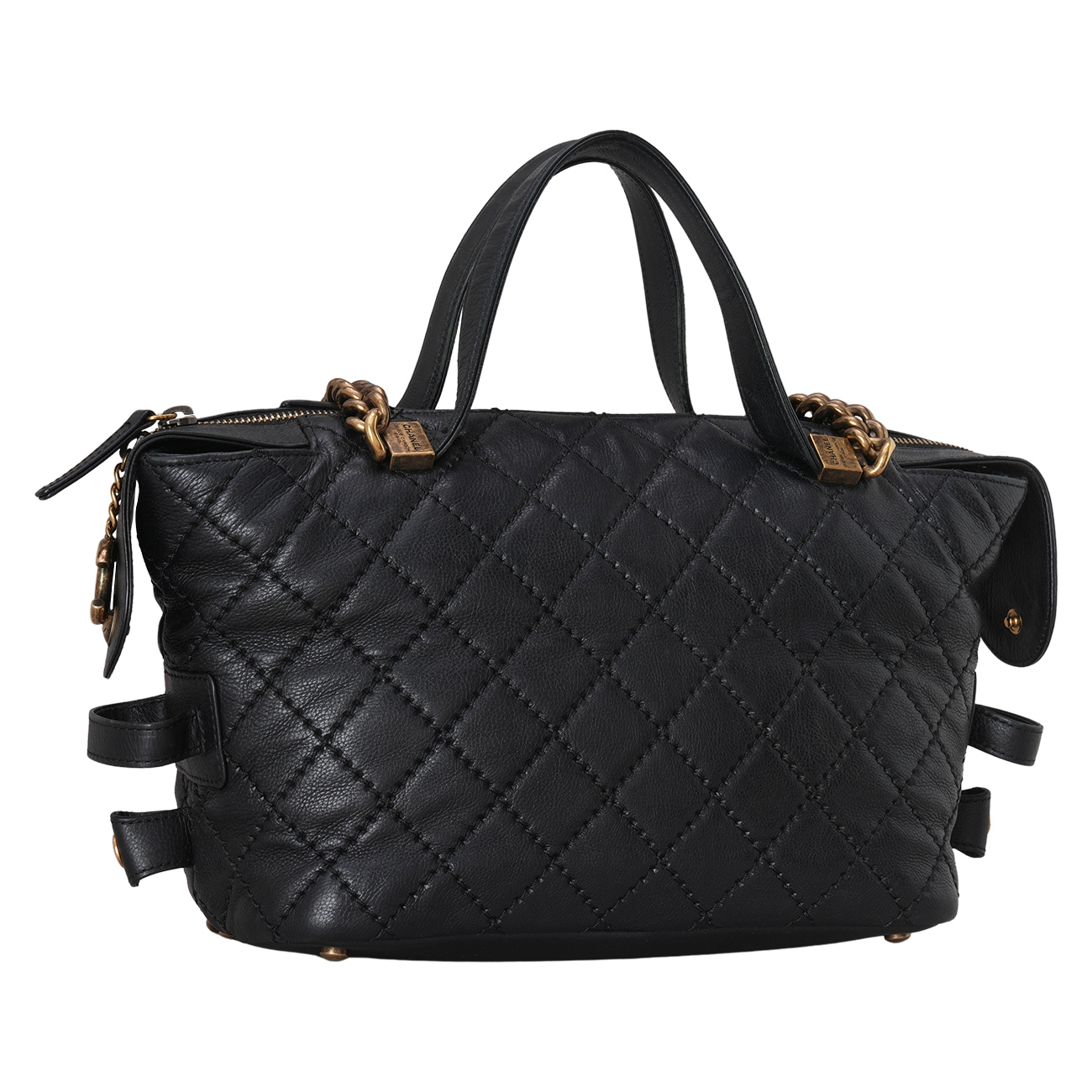 CHANEL(USED)샤넬 시즌 체인 토트겸 숄더백