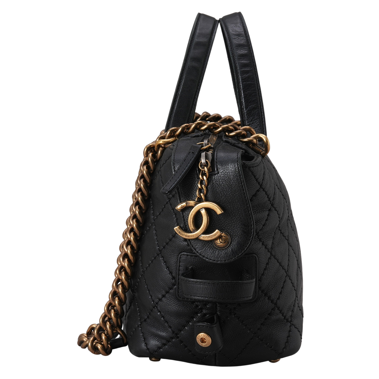 CHANEL(USED)샤넬 시즌 체인 토트겸 숄더백