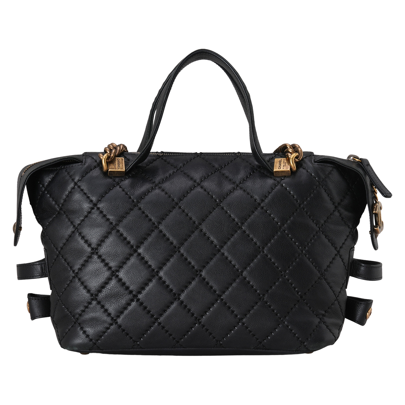 CHANEL(USED)샤넬 시즌 체인 토트겸 숄더백